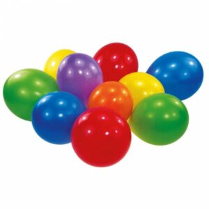 100 latexových balónků Standard
