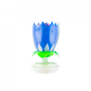 Dortová fontána květina hrající modrá Godan