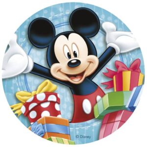 Fondánový list na dort Mickey a dárky Dekora