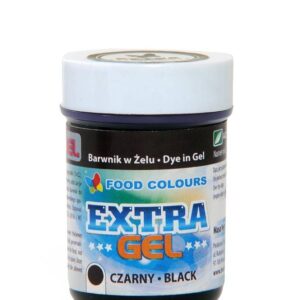 Gelová barva extra černá 35g Food Colours