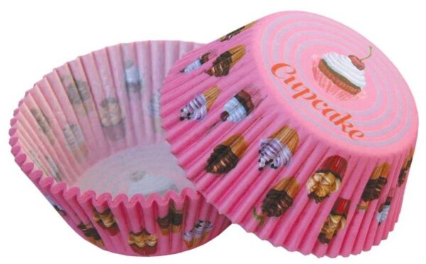 Košíčky na muffiny růžové 50ks Alvarak