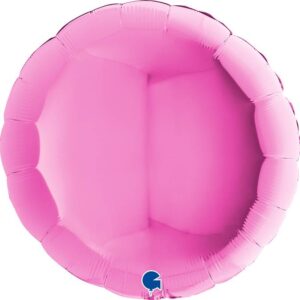 Nafukovací balónek kulatý 91cm růžový Grabo
