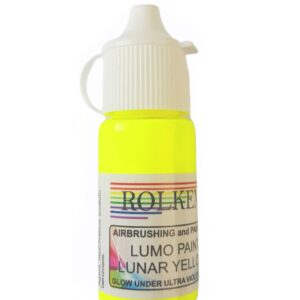 Neonová fluorescenční gelová barva 15ml Lunal Yellow Rolkem