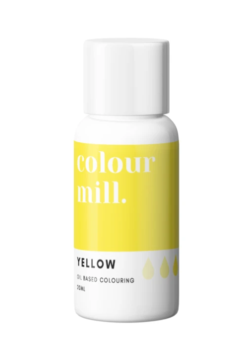 Olejová barva 20ml vysoce koncentrovaná žlutá colour mill