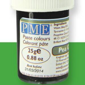 PME gelová barva - hráškově zelená PME