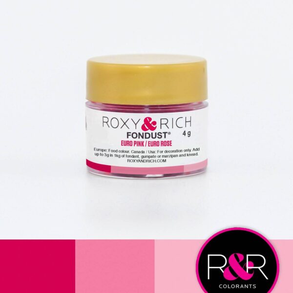 Prachová barva 4g růžová euro Roxy and Rich