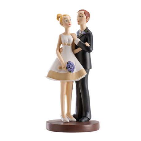 Svatební figurka na dort 16cm Dekora