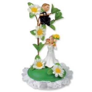 Svatební figurka na dort 1ks ženich na stromě 145mm Gunthart