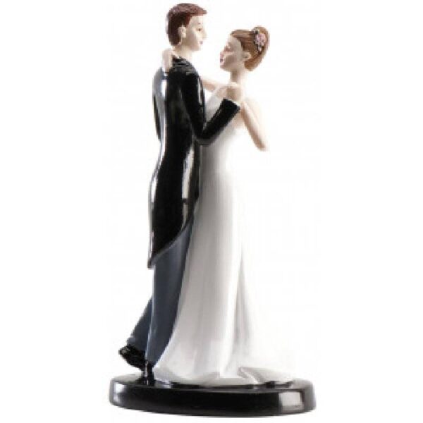Svatební figurka na dort tanec 16cm Dekora