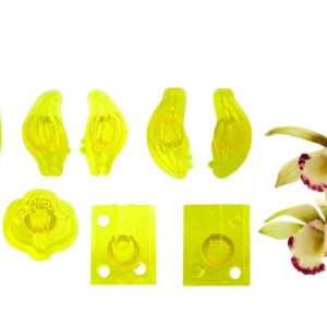 Vykrajovátka 8ks – malá orchidej Cymbidium JEM