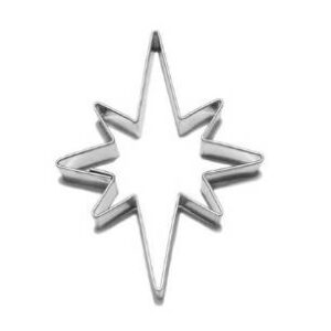 Vykrajovátko hvězda 8 cípů 38×50 mm Smolík