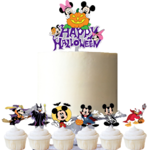 Zápich do dortu Mickey Halloween Cakesicq