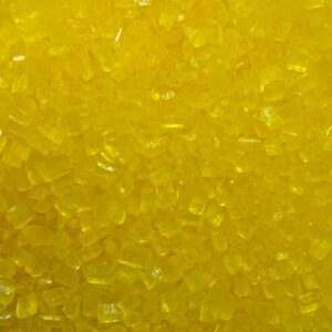 Cukrové krystalky 80g yellow Scrumptious