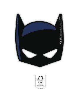 Papírová maska 6ks Batman Procos