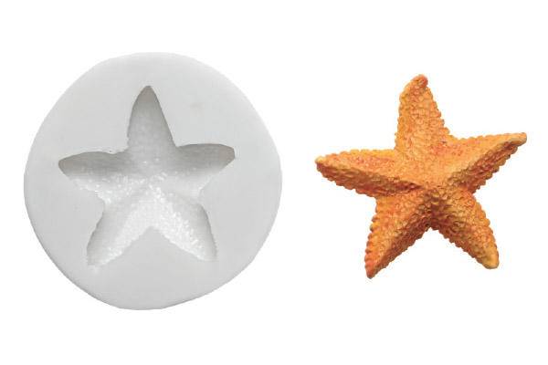 Silikonová formička mořská hvězdice 5x5cm Silikomart