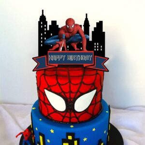 Zápich do dortu Spiderman Cakesicq