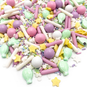 Zdobení narozeniny 90g Happy Sprinkles