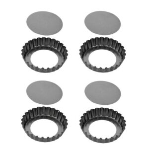 Forma s vlnitým okrajem a odnímatelným dnem DELÍCIA ø 10 cm