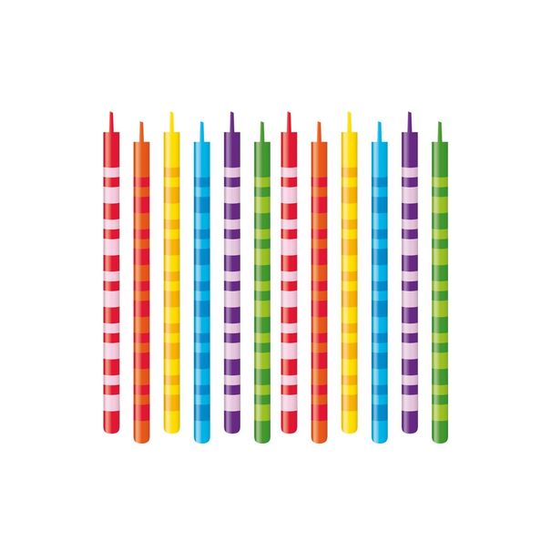 Dortové svíčky DELÍCIA KIDS 10 cm