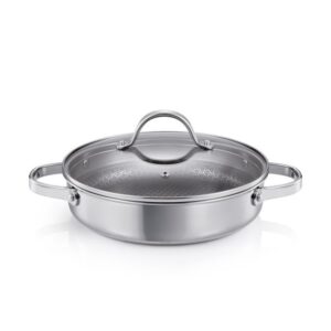 Pánev hluboká SteelCRAFT s poklicí ø 24 cm