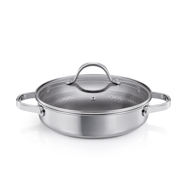 Pánev hluboká SteelCRAFT s poklicí ø 24 cm